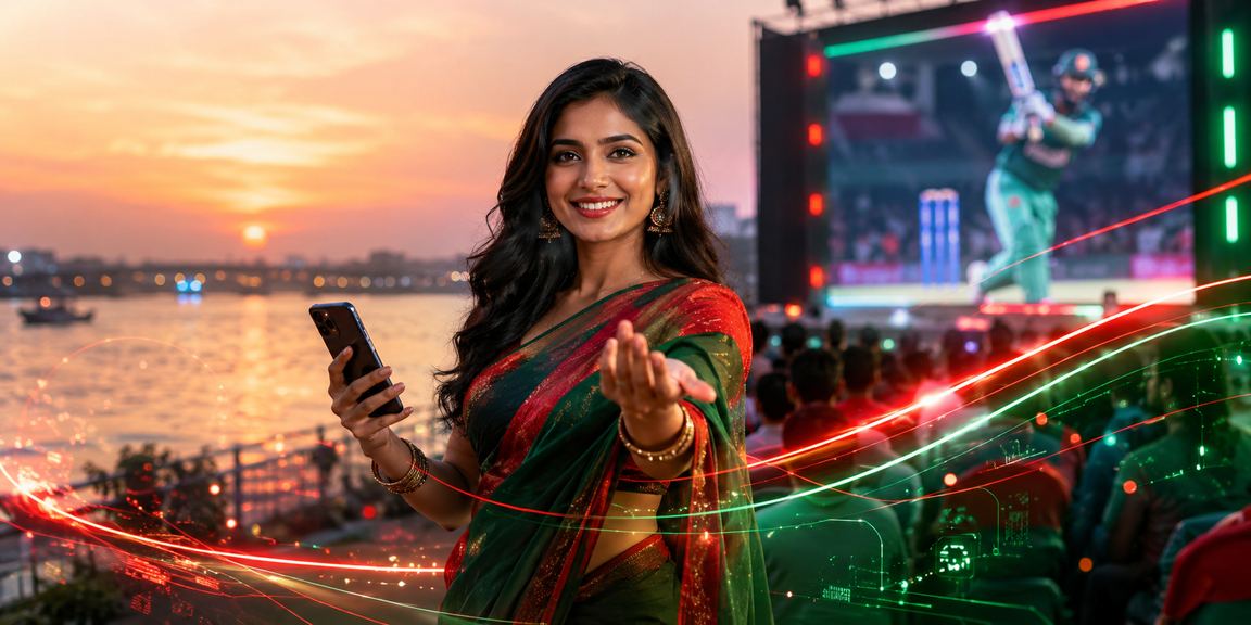 রংপুরে hb999 প্ল্যাটফর্মে ক্রিকেট বেটিং উপভোগ করছেন একজন বাংলাদেশি ব্যবহারকারী